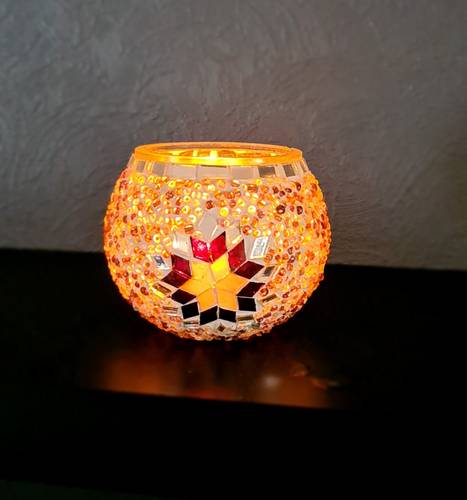 mosaikklysholder